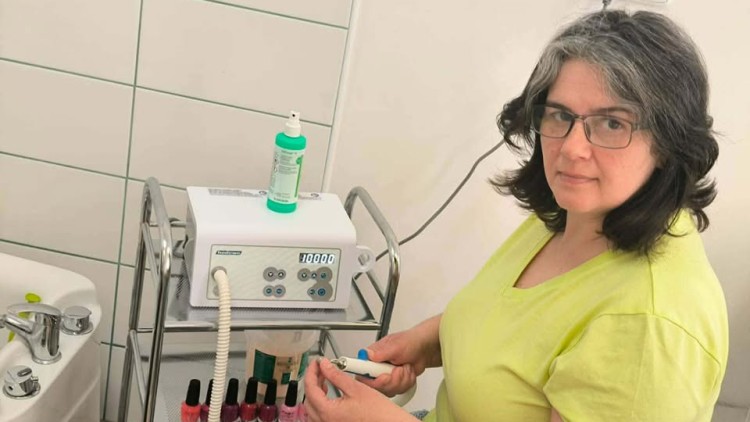 „Radost z chůze bez bolesti jsou důkazem, že má moje práce smysl,“ říká pedikérka Svitlana Pospíšilová