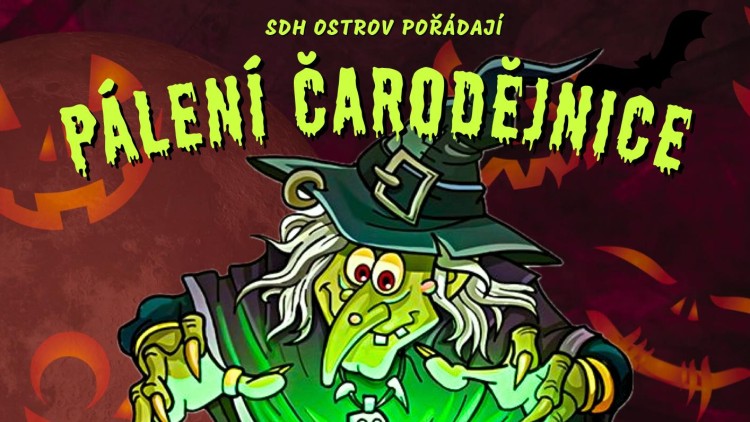 1. květen - Pálení čarodějnic v Ostrově