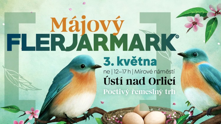 3. květen - Májový Flerjarmark Ústí nad Orlicí