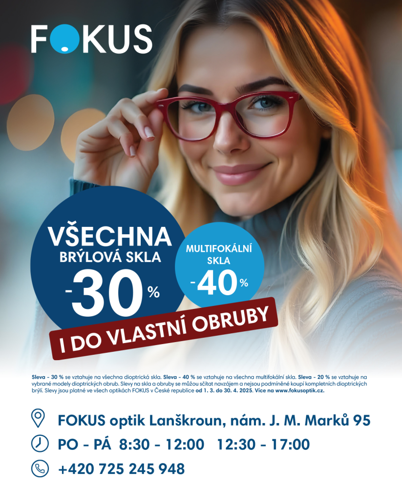 Více o našich akcích na www.fokusoptik.cz/akce