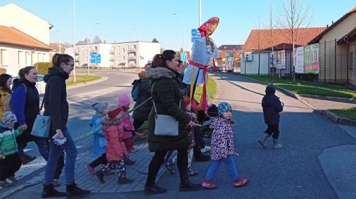 Děti vynesly Moranu a skoncovaly se zimou