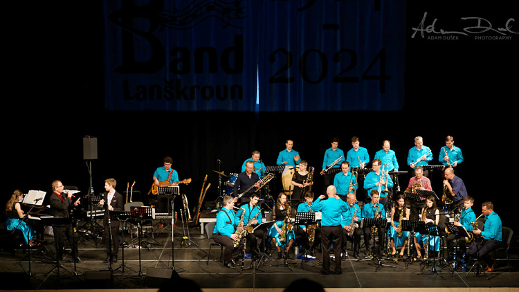 Příznivci Big Bandu Lanškroun slavili 40 let se „svojí" kapelou