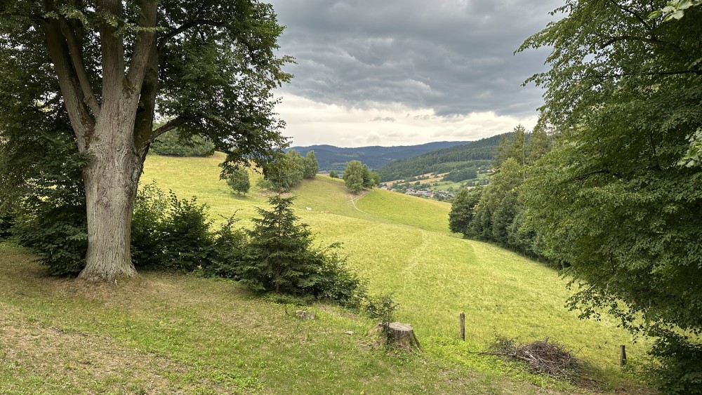Bloudění krajinou nad Bludovem – rozhledna, kostel i zřícenina