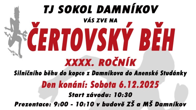 6. prosinec - Čertovský běh 2025