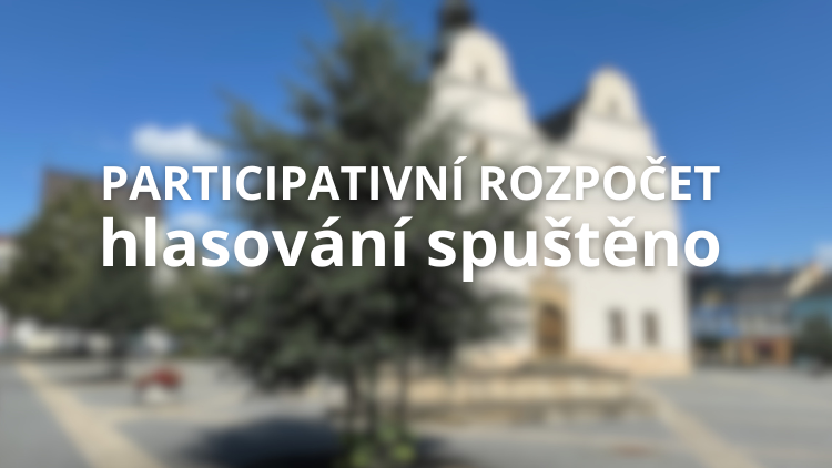V následujících dvou týdnech lze hlasovat pro projekty v participativním rozpočtu