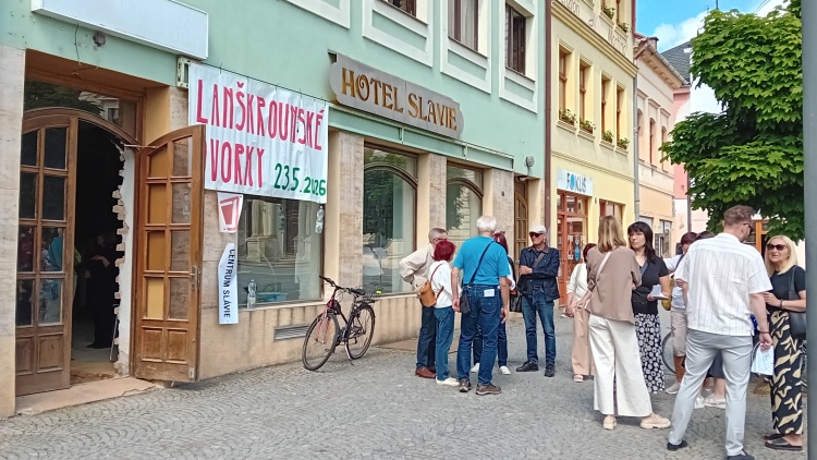 Lanškrounské dvorky přivádějí do centra rok od roku více lidí