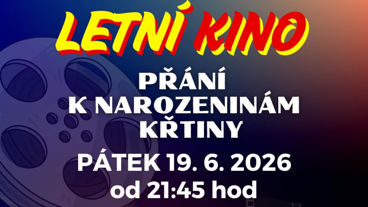 19. červen - Letní kino v Ostrově - Přání k narozeninám: Křtiny
